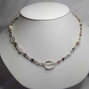 Mixed Semi Precious Gemstone Necklace